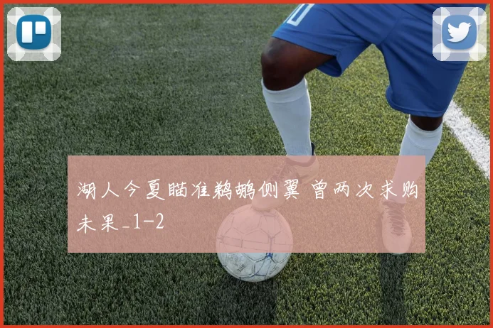 湖人今夏瞄准鹈鹕侧翼 曾两次求购未果_1